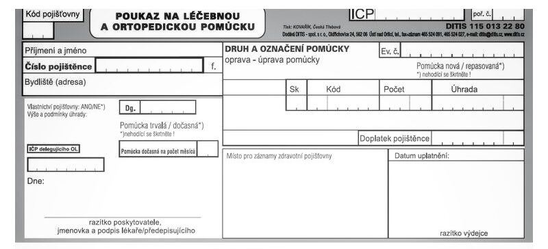 Read more about the article Jak získat ortopedickou pomůcku